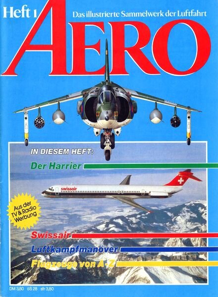 Aero Das Illustrierte Sammelwerk der Luftfahrt N 1