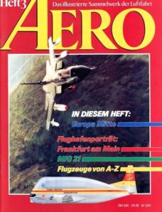 Aero Das Illustrierte Sammelwerk der Luftfahrt N 3