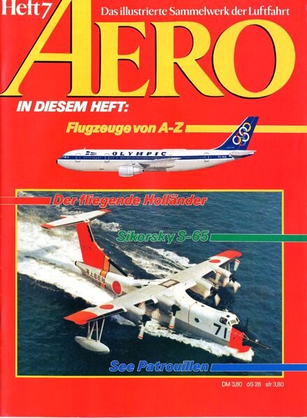 Aero Das Illustrierte Sammelwerk der Luftfahrt N 7