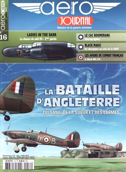 Aero Journal N 16 La Bataille D’Angleterre