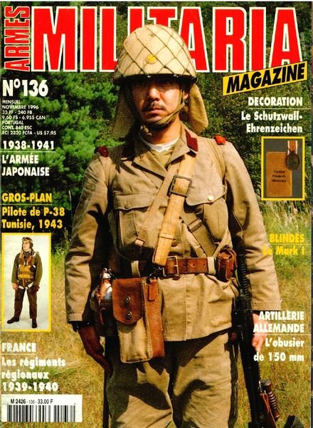 Armes Militaria Magazine N 136 1996-11