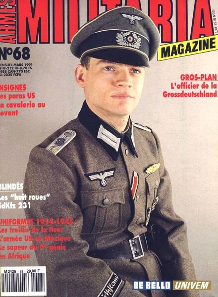 Armes Militaria Magazine N 68 (1991-03)
