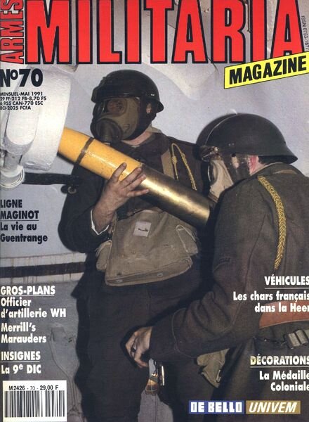Armes Militaria Magazine N 70 (1991-05)