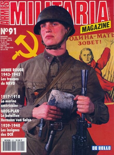 Armes Militaria Magazine N 91 1993-02
