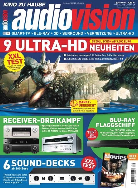 audiovision — Test-Magazin — Detember 2013
