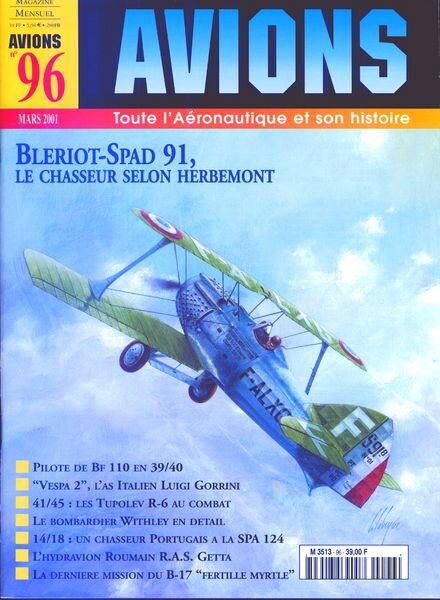 Avions N 96 (2001-03)