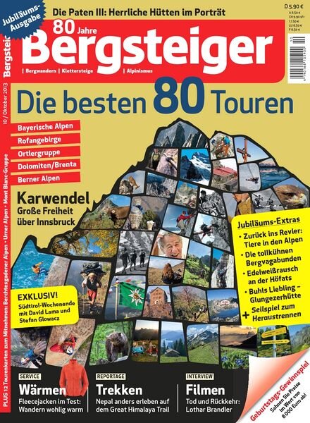 Bergsteiger Magazin – Oktober 2013