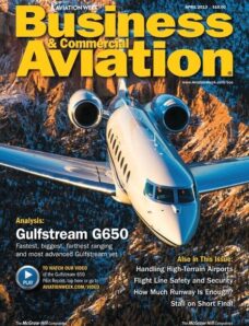 Business & Commercial Aviation — April 2013
