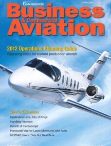 Business & Commercial Aviation — August 2012