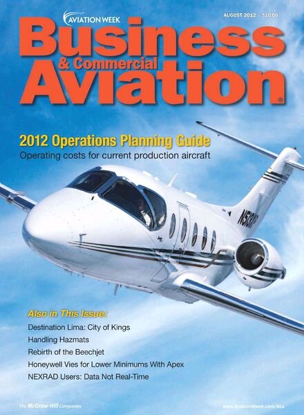 Business & Commercial Aviation — August 2012