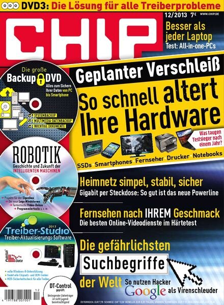 CHIP Magazin (+ CHIP tvtest) — Dezember 2013