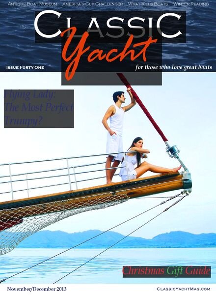 Classic Yacht – November-December 2013