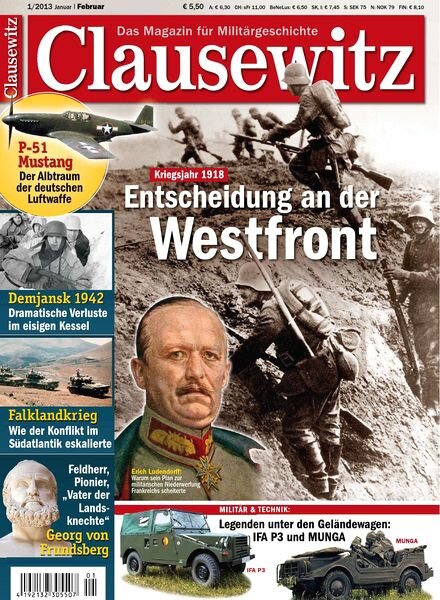 Clausewitz Magazin – Januar-Februar 2013