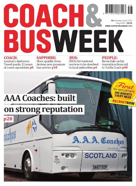 Coach & Bus Week – Issue 1095, 10 July 2013