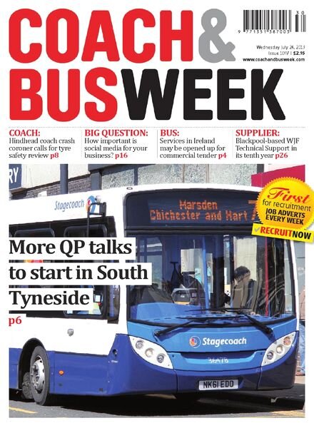 Coach & Bus Week — Issue 1097, 24 July 2013
