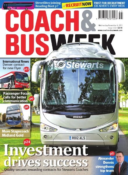 Coach & Bus Week – Issue 1112, 6 November 2013