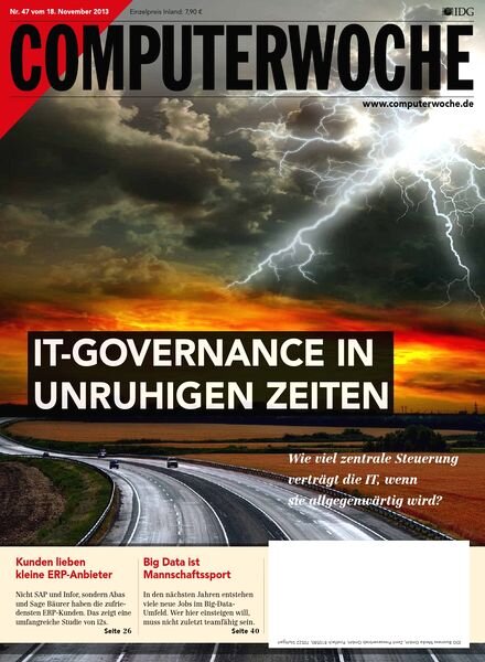 Computerwoche Magazin N 47 vom 18 November 2013