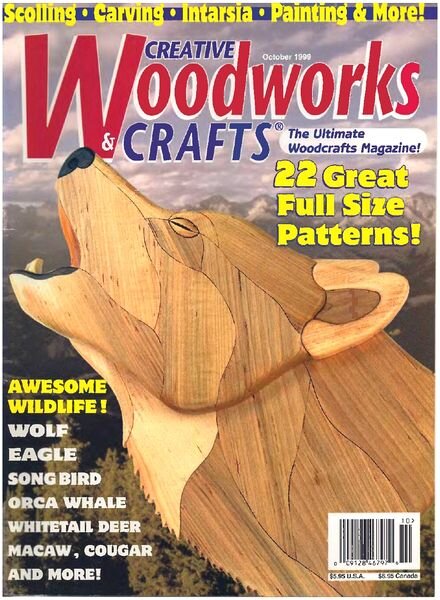 Creative Woodworks & Crafts — Issue 66, 1999-10