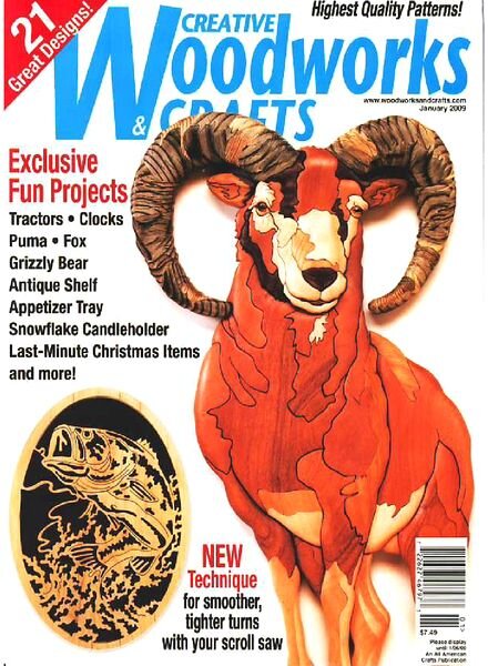 Creative Woodworks & Crafts – January 2009