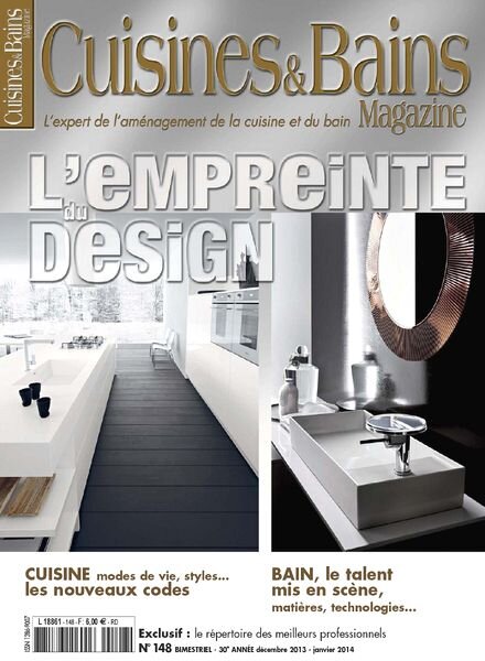 Cuisine & Bains Magazine N 148 — Decembre 2013-Janvier 2014