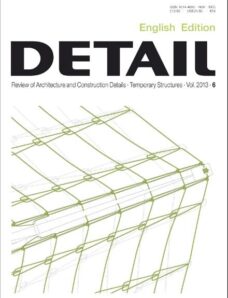 Detail Magazine English Edition — November-December 2013