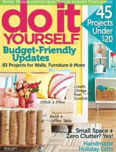 Do It Yourself Magazine – Winter 2013