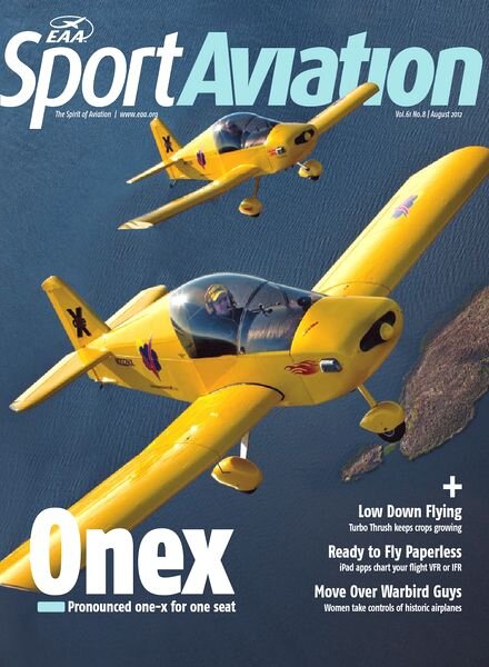 EAA Sport Aviation — August 2012