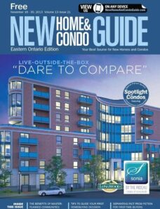 Eastern Ontario New Home & Condo Guide – 16 November 2013