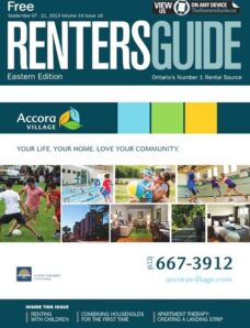 Eastern Ontario Renters Guide — 21 September 2013