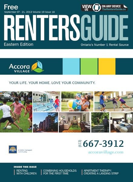 Eastern Ontario Renters Guide – 21 September 2013