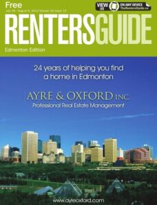 Edmonton Renters Guide — 26 July 2013