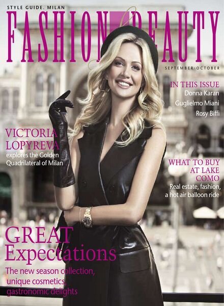 Fashion & Beauty Milan N 1 – September-October 2013
