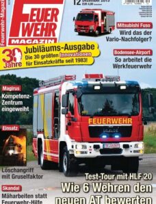 Feuerwehr Magazin — Dezember 2013