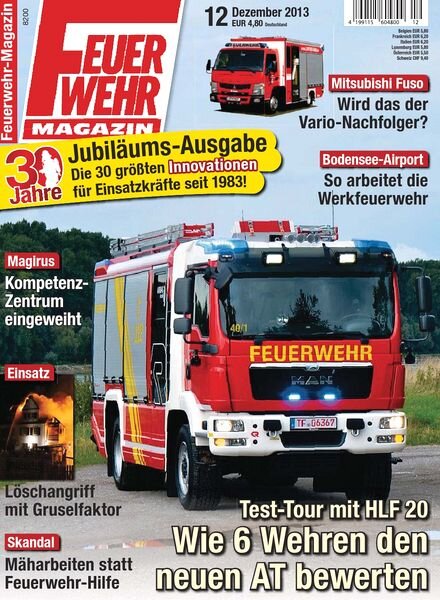 Feuerwehr Magazin – Dezember 2013