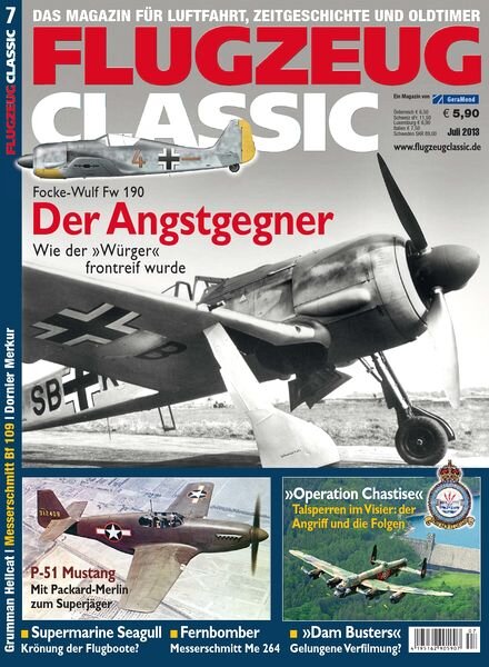 Flugzeug Classic – Juli 2013