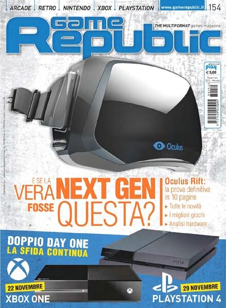 Game Republic N 154 — Novembre 2013