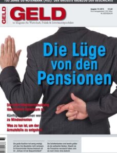 Geld Magazin N 10, 2013