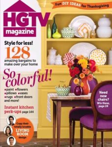 HGTV Magazine – November 2013