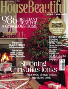 House Beautiful UK — December 2013 — January 2014