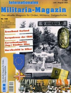 Internationales Militaria-Magazin 108 (2003-07-08)