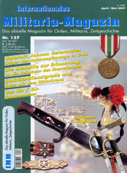 Internationales Militaria-Magazin 127 (2007-04-05)