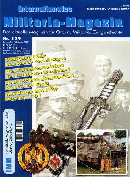 Internationales Militaria-Magazin 129 (2007-09-10)