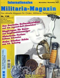 Internationales Militaria-Magazin 130 (2007-11-12)
