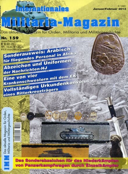 Internationales Militaria Magazin 159