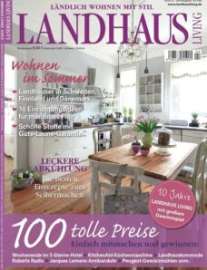 Landhaus Living Magazin – August 2013