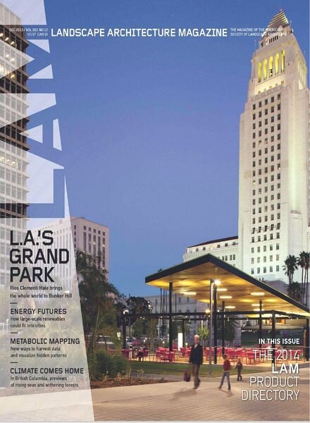 Landscape Architecture Magazine — December 2013