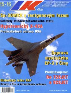 Letectvi + Kosmonautika 2001-15-16