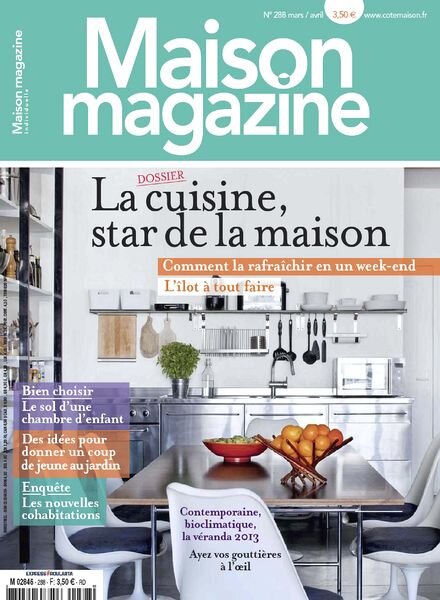 Maison Magazine N 288 – Mars-Avril 2013