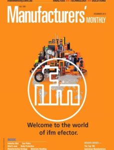 Manufacturers Monthly – December 2013