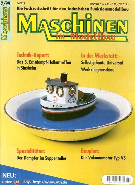 Maschinen Im Modellbau 1999-02